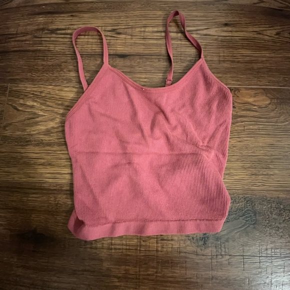 2 pack of pink spaghetti strap tank tops - Picture 2 of 5